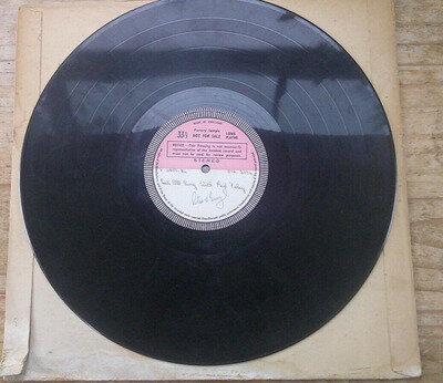 RED FOLEY / ANITA KERR SINGERS "LET'S ALL SING" RARE UK TEST PRESS PROMO LP