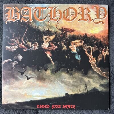 Bathory - Blood Fire Death - Death Metal Vinyl LP Album