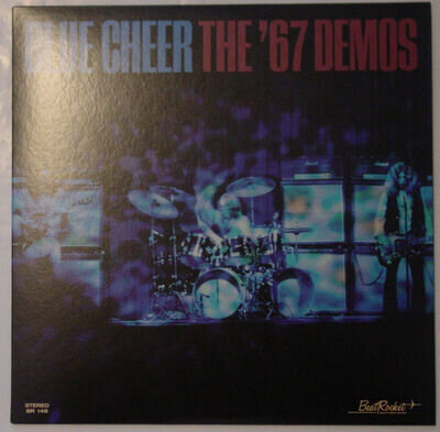 Blue Cheer - The '67 Demos LP USA 2018 blue vinyl + poster