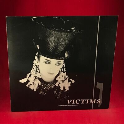 CULTURE CLUB Victims 1983 UK 3-track 12" vinyl single Boy George original B