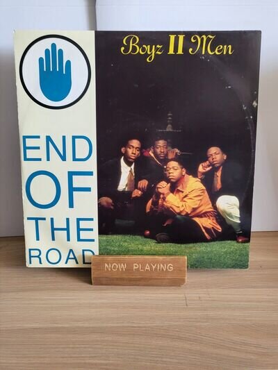 BOYZ II MEN-END OF THE ROAD, 12"SINGLE,VINYL RECORD,1992 UK