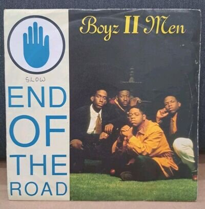 Boyz II Men - End Of The Road (Pop Road) , 1992 Funk/Soul Pop , 7" Vinyl