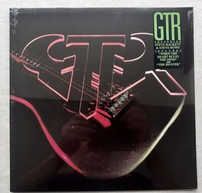 GTR GTR Transparent Violet Vinyl LP RSD 2022 Featuring Steve Howe &Steve Hackett