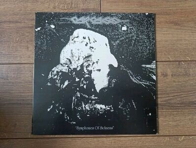 Carcass “Symphonies Of Sickness” Original 1989 U.K. Gatefold vinyl Lp MOSH18