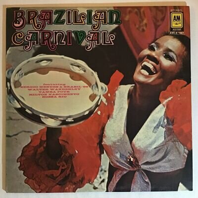 BRAZILLIAN CARNIVAL Compilation N/Mint 1970 A&M LP - CTI - Creed Taylor