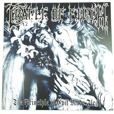 Cradle Of Filth - The Principle Of Evil Made Flesh - Blue Vinyl Double LP Album