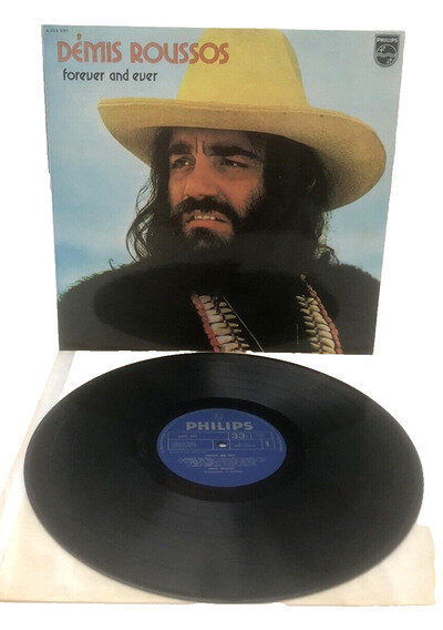 DEMIS ROUSSOS-FOREVER AND EVER- 6325 021 1973 VINYL LP RECORD