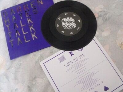 Darren Hayes Limited Edition Purple vinyl single Talk talk talk