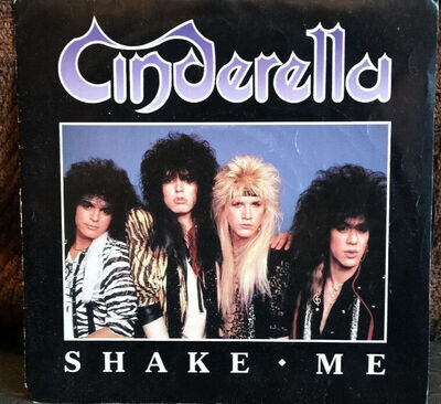 CINDERELLA Shake Me 7" Single READ DESCRIPTION