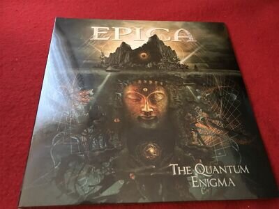 EPICA THE QUANTUM ENIGMA AMAZING STILL SEALED 2014 DOUBLE VINYL LP FREE POSTAGE