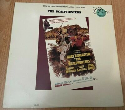 Elmer Bernstein : THE SCALPHUNTERS : Original Motion Picture Score : vinyl LP