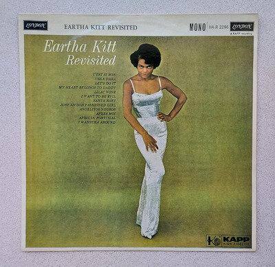 LP - EARTHA KITT - ' REVISITED ' - 1960 London HA-R.2296 EXC+