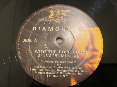 DIAMOND D.WITH HTE DOPE SOUND.12''US VINYL