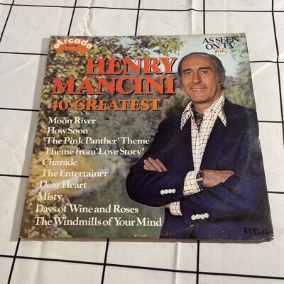 Henry Mancini - 40 Greatest (2xLP, Comp)