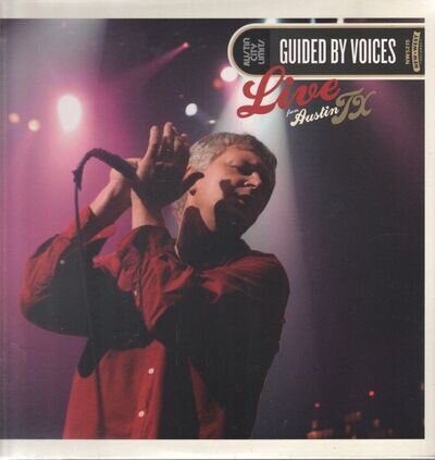 Guided By Voices Live From Austin Tx double LP vinyl USA New West 2017 2 LP set