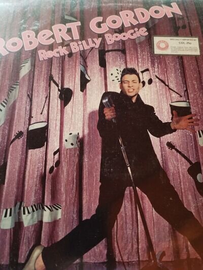 ROBERT GORDON – ROCK BILLY BOOGIE LP –UK ROCK ‘n’ ROLL