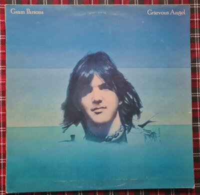 GRAM PARSONS - GRIEVOUS ANGEL 1st UK Press 1974 VINYL LP