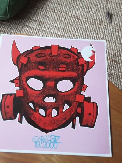 19/2000 Mixes 3 Tracks by Gorillaz (Vinyl Record, 2001) Ex/Ex/Ex Plays Perfect