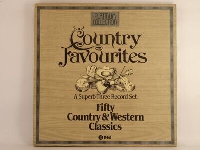 FARON YOUNG / HANK THOMPSON COUNTRY FAVOURITES (3xLP) (415) 20+ Track, LP, Pictu