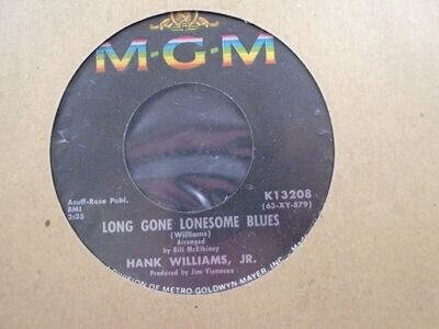 HANK WILLIAMS ,JR." LONG GONE LONESOME BLUES " USA MGM EX+ COND.