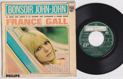 France GALL * 1966 French Mademoiselle POP YeYe MOD Girl EP * Listen!