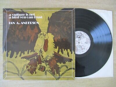 IAN A ANDERSON - A VULTURE IS NOT A BIRD YOU CAN TRUST - 1971 UK LP - VTS 9