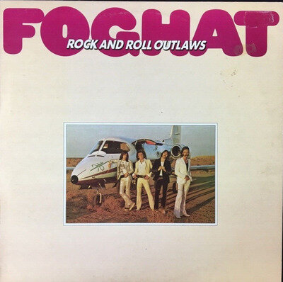 FOGHAT ROCK AND ROLL OUTLAWS 12'' VINYL ALBUM BEARSVILLE RECORDS K55502 1974