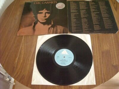 Eric Carmen~ Self Titled~All By Mysef LP Inners Cover VG~UK 1975 Arista