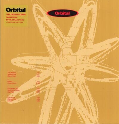 ORBITAL ORBITAL DOUBLE LP VINYL Standard black vinyl with liner notes (LMS172522