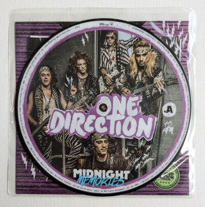 One Direction - 1D - Midnight Memories - 7" Vinyl Picture Disc - NEW