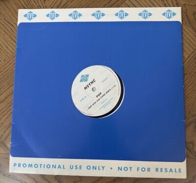 NSYNC - POP UK 12" DJ Promo Single Jive Records