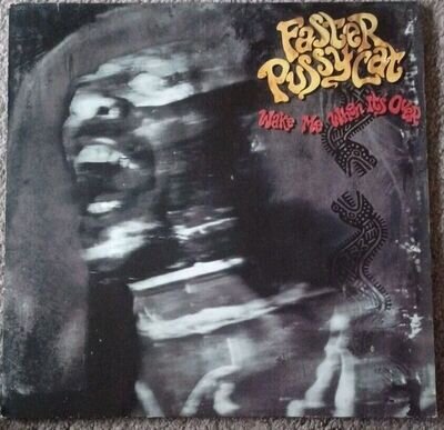 Faster Pussycat - Wake Me When It's Over Vinyl LP 1989. Elektra 960 883-1