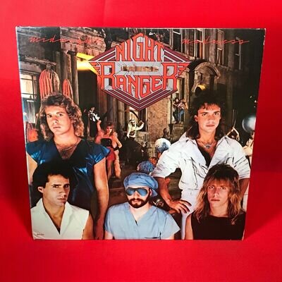 NIGHT RANGER Midnight Madness - 1983 US vinyl LP + INNER Sister Christian