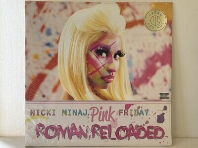 Nicki Minaj - Pink Friday Roman Reloaded Vinyl Record 2 LP 2023 New & Sealed