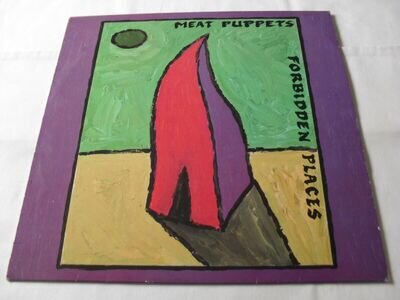 MEAT PUPPETS - FORBIDDEN PLACES ORIG 1991 UK LONDON ALTERNATIVE ROCK LP