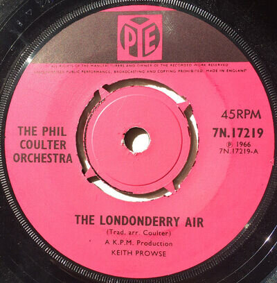 The Phil Coulter Orchestra - The Londonderry Air - 7” Ex