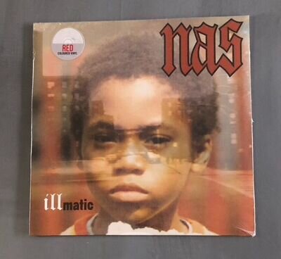 Nas- Illmatic Red Vinyl New/Sealed