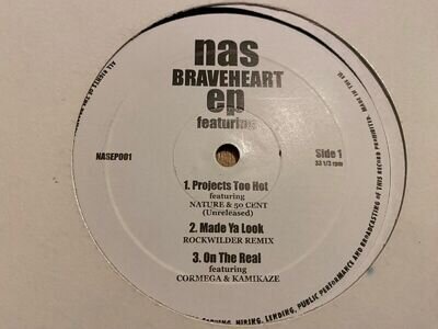 NAS.BRAVEHEART E.P.12'' VINYL NM-