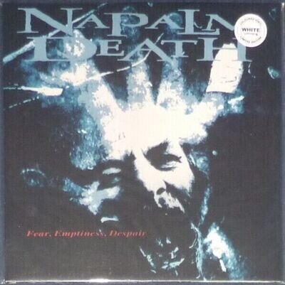 Napalm Death - Fear, Emptiness, Despair on White vinyl. Limited to 300 copies.