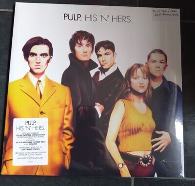 Pulp His And Hers 2 LP New/Sealed