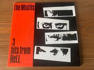 The Misfits - 3 Hits From Hell - 7" vinyl single - Plan 9 label PL1013