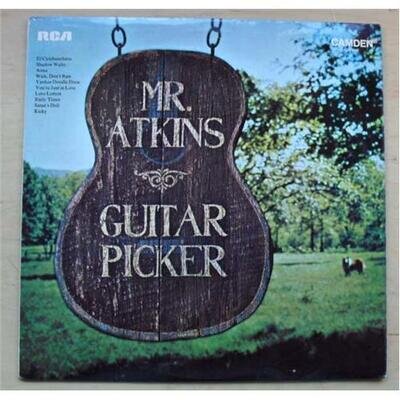 CHET ATKINS MR. ATKINS GUITAR PICKER LP 1971 UK