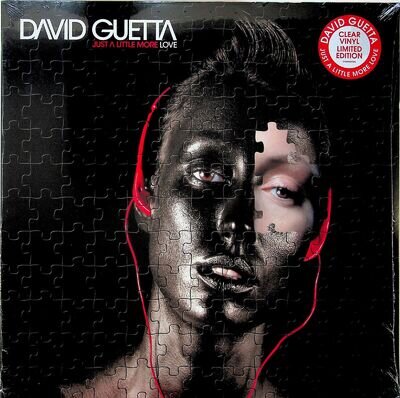 DAVID GUETTA Just A Little More Love 2-LP NEW** Limited Edition CLEAR VINYL 2019