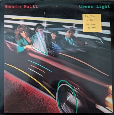 Bonnie Raitt Green Light Vinyl Record EX/VG K 56980 1982