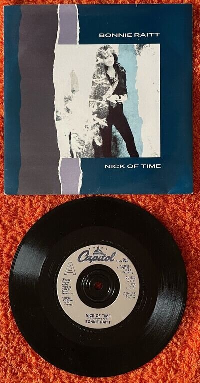 Bonnie Raitt – Nick Of Time 7" Single (UK) Capirol CL 530