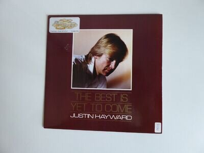 JUSTIN HAYWARD THE BEST IS YET TO COME 7" SINGLE RECORD 1985