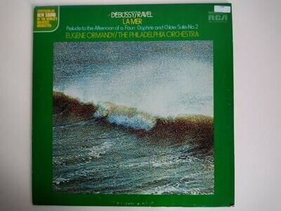 Debussy Ravel La Mer Prelude to the Afternoon of a Faun 12" Vinyl Record