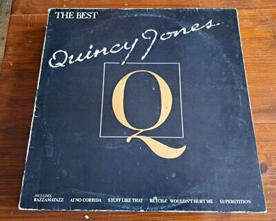 QUINCY JONES - THE BEST LP AMLH 68542 A&M RECORDS 1982 VG+!