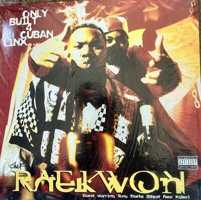 Raekwon. Ghost Face Killer - Only Built 4 Cuban Linx VG+ Wu-Tang 1995 Original