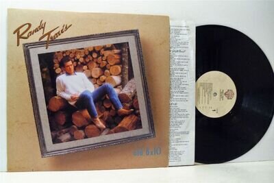 RANDY TRAVIS old 8x10 LP EX/EX-, 25738-1 vinyl, album, with lyric inner, country